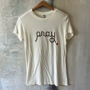 Sale - “Pray, Eat, Pray, Love” t-shirt, L